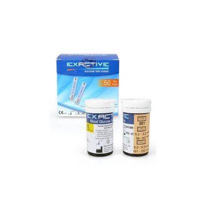 Exactive Vital Blood Glucose Meter Testing Strips